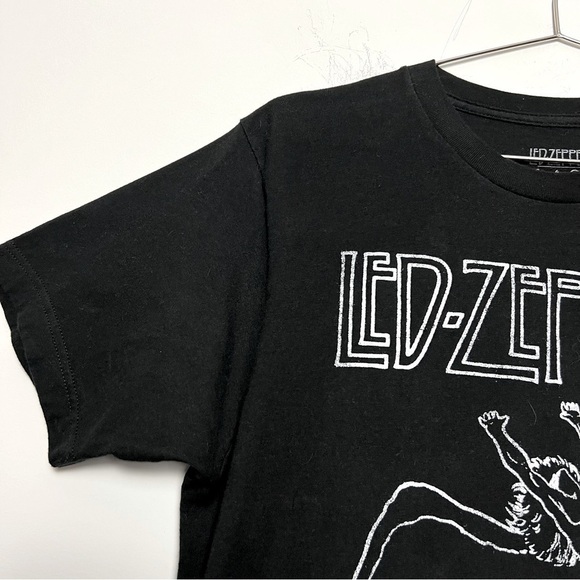 Hot Topic Led Zeppelin United States of America 1977 Black Soft Band Tee M - Picture 4 of 6